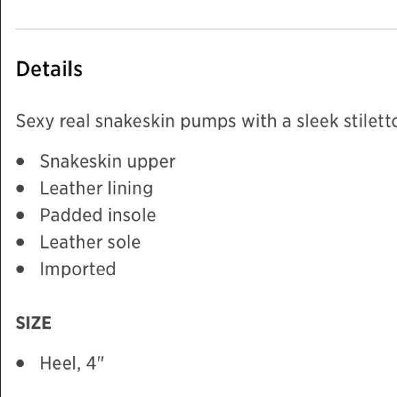 NEW Alexandre Birman nude snakeskin pumps 7.5 - Picture 6 of 8